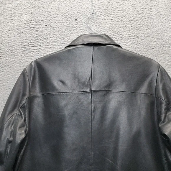 Pelle Studio Wilsons Leather Jacket Men Small Black 3M Insulation Zip-Out Lining
